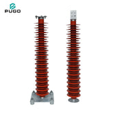 PUGO Zinc Oxide Lightning Arrester-Silicone Rubber Material High Voltage Lightning Protection Zhejiang Origin Model BLQ