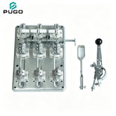 PUGO PNC-250-3 3P 250A 380V Copper Fuse Disconnector Double Throw Knife Switch Open Type Isolator Distribution Panel