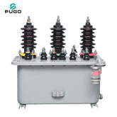 PUGO JLS-10 10kV Outdoor High Voltage Power Metering Box with Oil-Immersed Transformer Three-Phase 50Hz 100V Distribution System