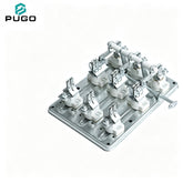 PUGO PNC-250-3 3P 250A 380V Copper Fuse Disconnector Double Throw Knife Switch Open Type Isolator Distribution Panel