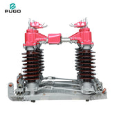 PUGO GW4-35KV 3-Pole 50/60Hz Outdoor High Voltage Disconnector Isolator Switch (Steel Silicone Rubber) for Industrial Power