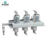 PUGO GN30-10 12kV Indoor Rotary High Voltage Disconnector Switches 630A 3-Pole Copper Industrial 50Hz