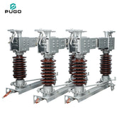 PUGO GW4-40.5 50Hz Industrial Outdoor High Voltage Fuse Switch Disconnector Three Phase Isolator Switch Steel