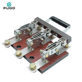 PUGO 600V AC 50Hz 3-Pole Copper Knife Switch Disconnector for Industrial Use