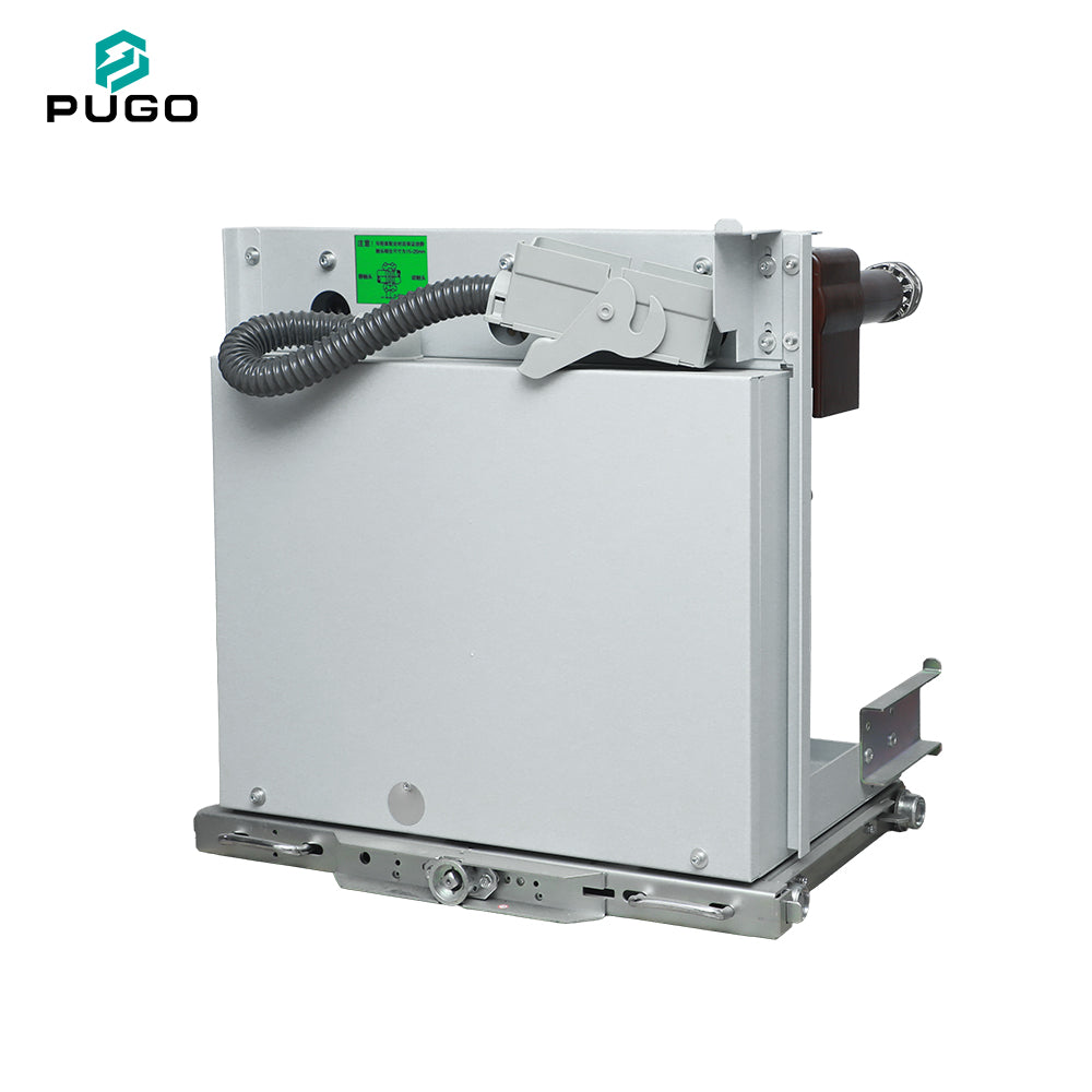 PUGAO ZN63A-12 Three Phase 50Hz Indoor High Voltage Vacuum Circuit Breaker 12kV 630A 1250A Withdrawable Breaking Capacity 31.5kA
