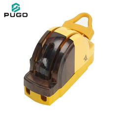 PUGO 100A 2P Knife Switch Manual Isolator with Transparent Cover 220V Low Voltage Disconnector Copper & Plastic