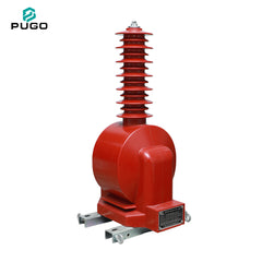 PUGO JDZXW-35R Cast Resin Outdoor Single Phase Voltage Transformer 35kV High Precision 0.2 Class 50Hz
