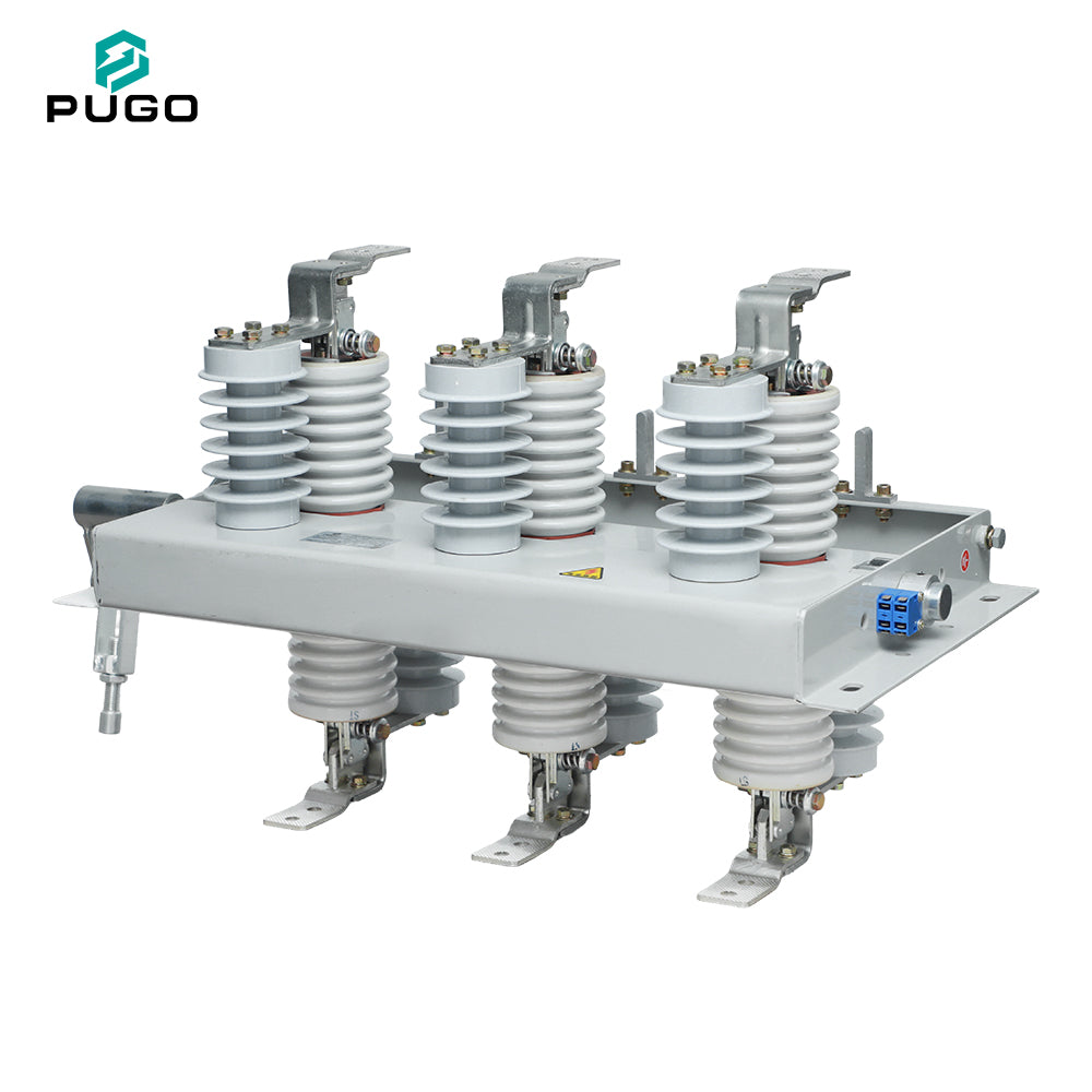 PUGO GN30-10 12kV Indoor Rotary High Voltage Disconnector Switches 630A 3-Pole Copper Industrial 50Hz