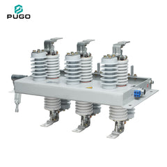 PUGO GN30-10 12kV Indoor Rotary High Voltage Disconnector Switches 630A 3-Pole Copper Industrial 50Hz