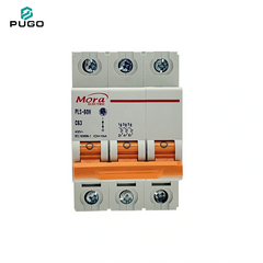 MORA PLS-60H 3P AC Miniature Circuit Breaker (AC MCB, without leakage)