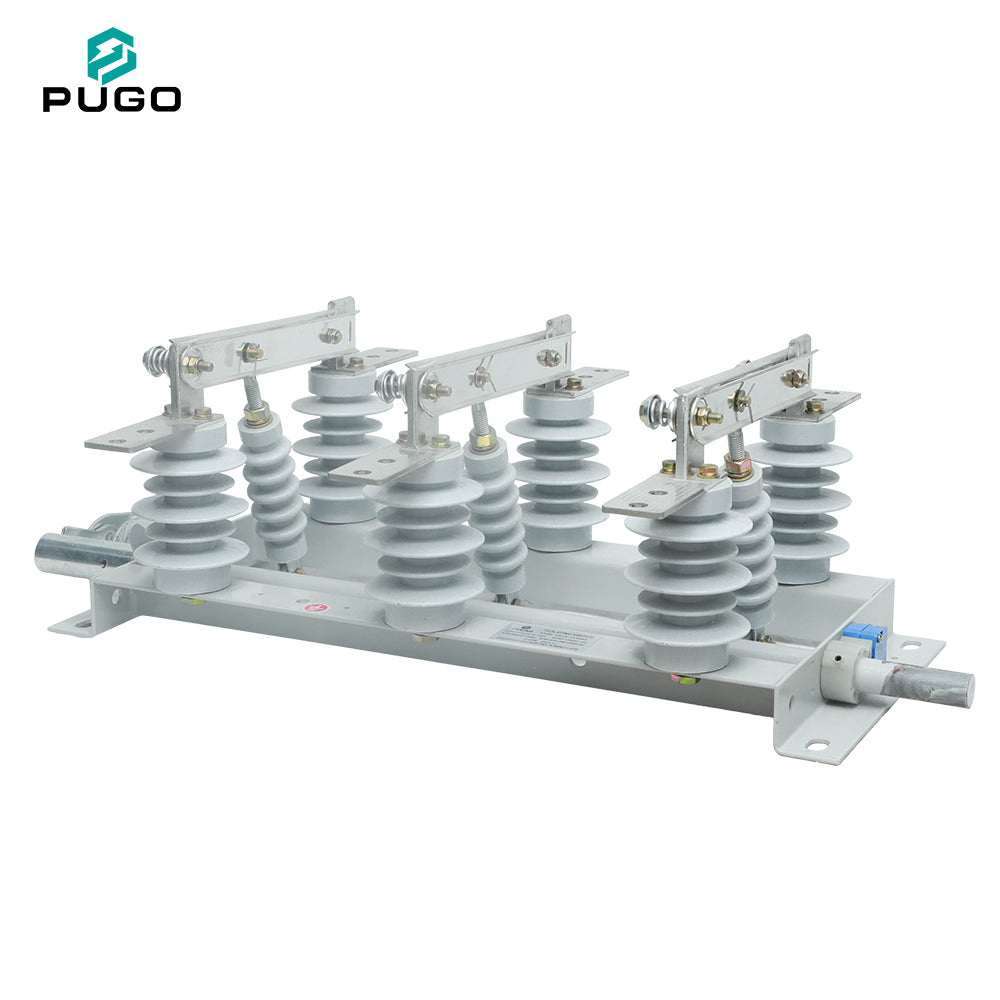 PUGO GN19-12-1 12kV 3-Pole Indoor High Voltage Copper Disconnector Isolating Switch 630A 50Hz Industrial
