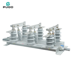 PUGO GN19-12-1 12kV 3-Pole Indoor High Voltage Copper Disconnector Isolating Switch 630A 50Hz Industrial