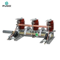 PUGO JN15-12 Indoor Industrial High Voltage Earthing Switch 50Hz 12kV 31.5kA Three Phase Copper Silicone Rubber Steel