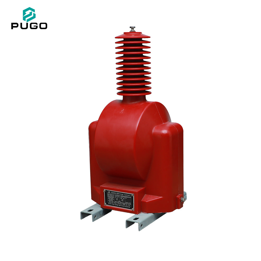 PUGO JDZXW-35R-40.5KV Cast Resin Outdoor Single Phase Voltage Transformer 35kV High Precision 50Hz