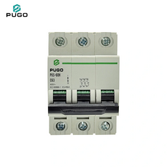PUGO PGS-60H 3P AC Miniature Circuit Breaker (AC MCB, without leakage)