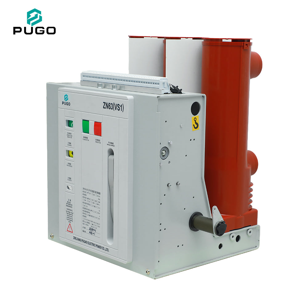 PUGO ZN63A(VS1)-P Three Phase Indoor High Voltage Vacuum Circuit Breaker 12kV 630A 20kA 50Hz China