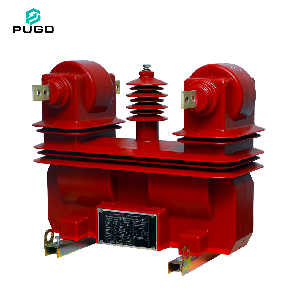PUGO JLSZV-10 10kV 50Hz Outdoor Dry-Type Combined Instrument Transformer (CT&PT) Three-Phase Metering Box China