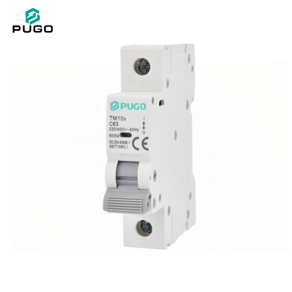 PUGO TM10s series 1P 2P 3P 4P MCB miniature circuit breaker (air switch, without leakage)