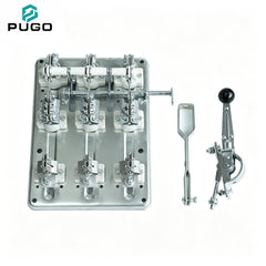 PUGO PNC-250-3 3P 250A 380V Copper Fuse Disconnector Double Throw Knife Switch Open Type Isolator Distribution Panel