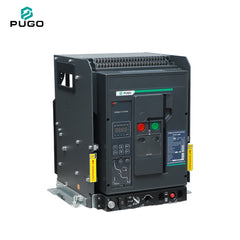 PUGO PLW2-1600 50kA 690V Industrial Protection 1600A Air Circuit Breaker 3P 4P Drawout Fixed Type ACB