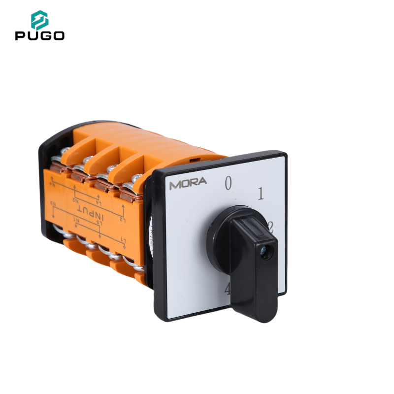 MORA LW series universal transfer switch 50A-4P (0-1-2-3-4 five gears)
