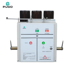 PUGAO VS1-12 ZN63A Indoor High Voltage Three Phase 50Hz Vacuum Circuit Breaker 12kV 1250A 31.5kA Fixed Embedded Pole