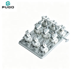 PUGO PNC-250-3 3P 250A 380V Copper Fuse Disconnector Double Throw Knife Switch Open Type Isolator Distribution Panel