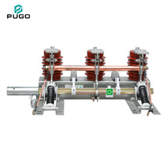 PUGO JN15-12 Indoor Industrial High Voltage Earthing Switch 50Hz 12kV 31.5kA Three Phase Copper Silicone Rubber Steel