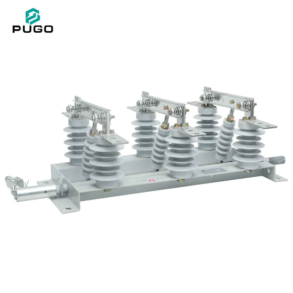 PUGO GN19-12-1 12kV 3-Pole Indoor High Voltage Copper Disconnector Isolating Switch 630A 50Hz Industrial