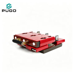 PUGO HS11F 1000-38 100A 3P Double Throw Changeover Copper Knife Switch 380V Red Cover