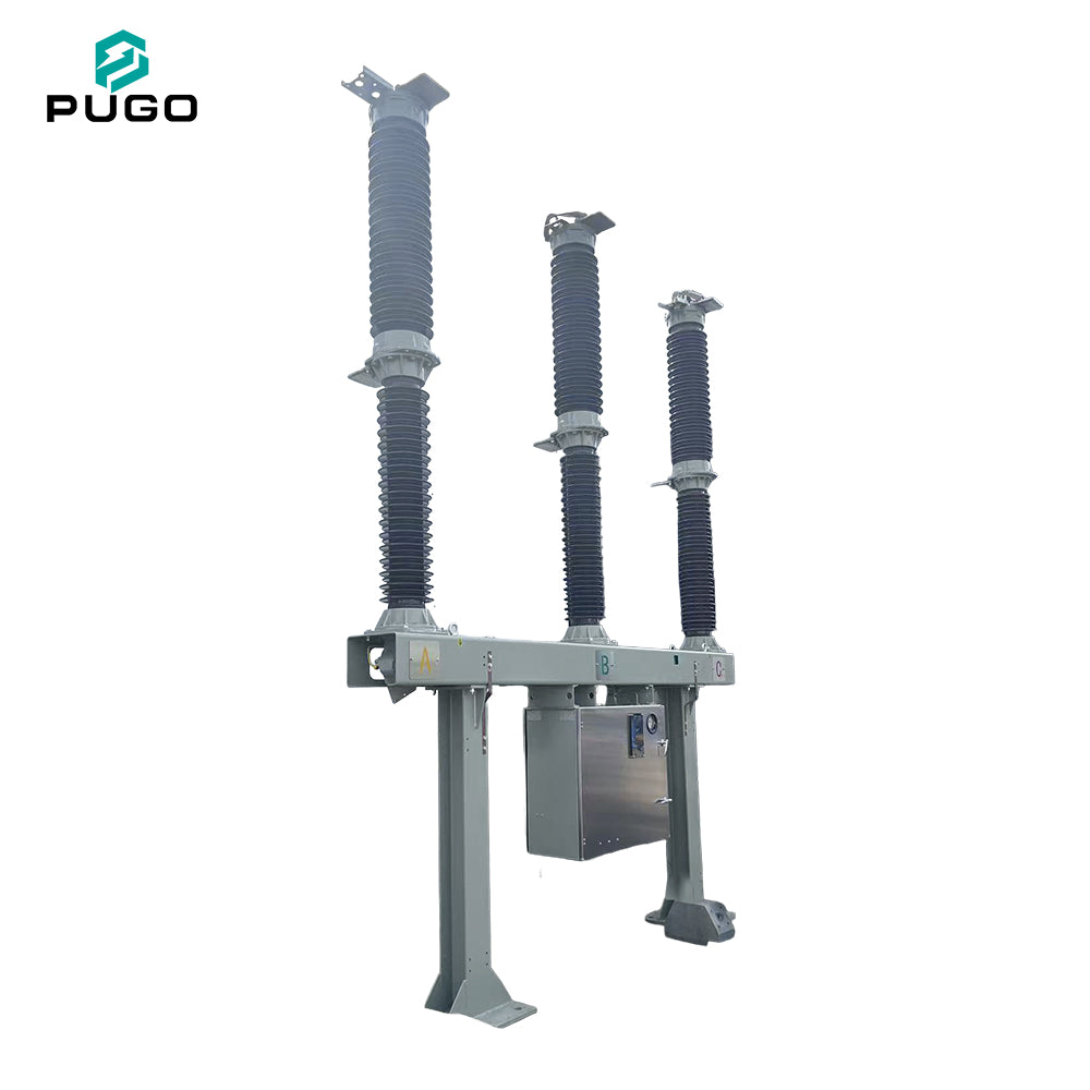 PUGO LW36-110 110kV 50Hz Outdoor SF6 Gas Three Phase Circuit Breaker 3150A
