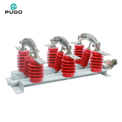 PUGO GN19-12 12kV 3-Pole Indoor High Voltage Copper 50Hz Industrial Use Disconnector Isolating Switch