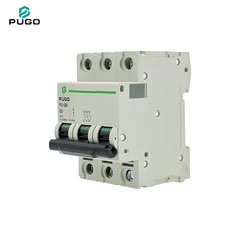 PUGO PGS-60H 3P AC Miniature Circuit Breaker (AC MCB, without leakage)