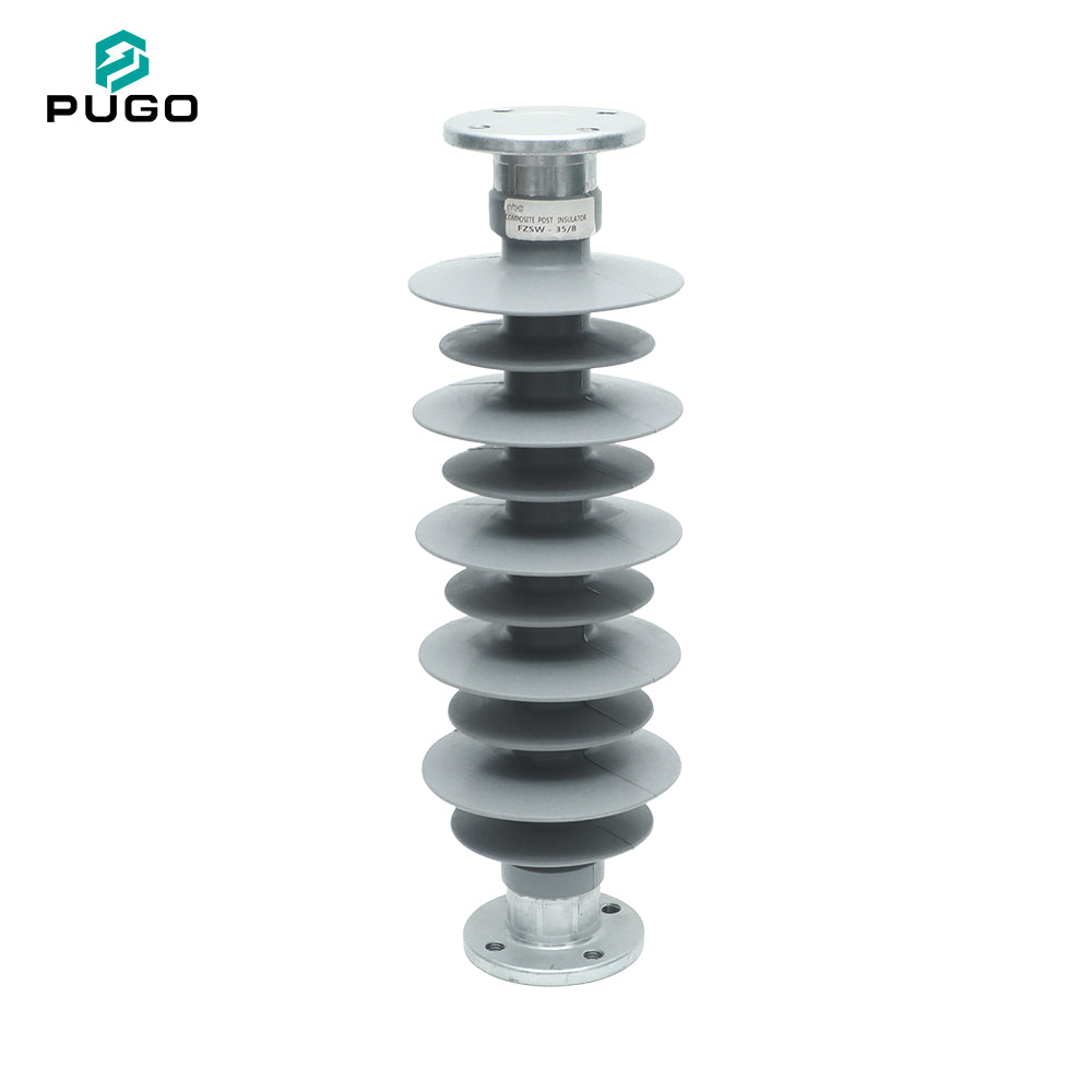 PUGO JYZL Composite Post Insulator 35kV 8kN 50Hz Horizontal Support