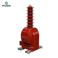 PUGO JDZXW-35R Cast Resin Outdoor Single Phase Voltage Transformer 35kV High Precision 0.2 Class 50Hz