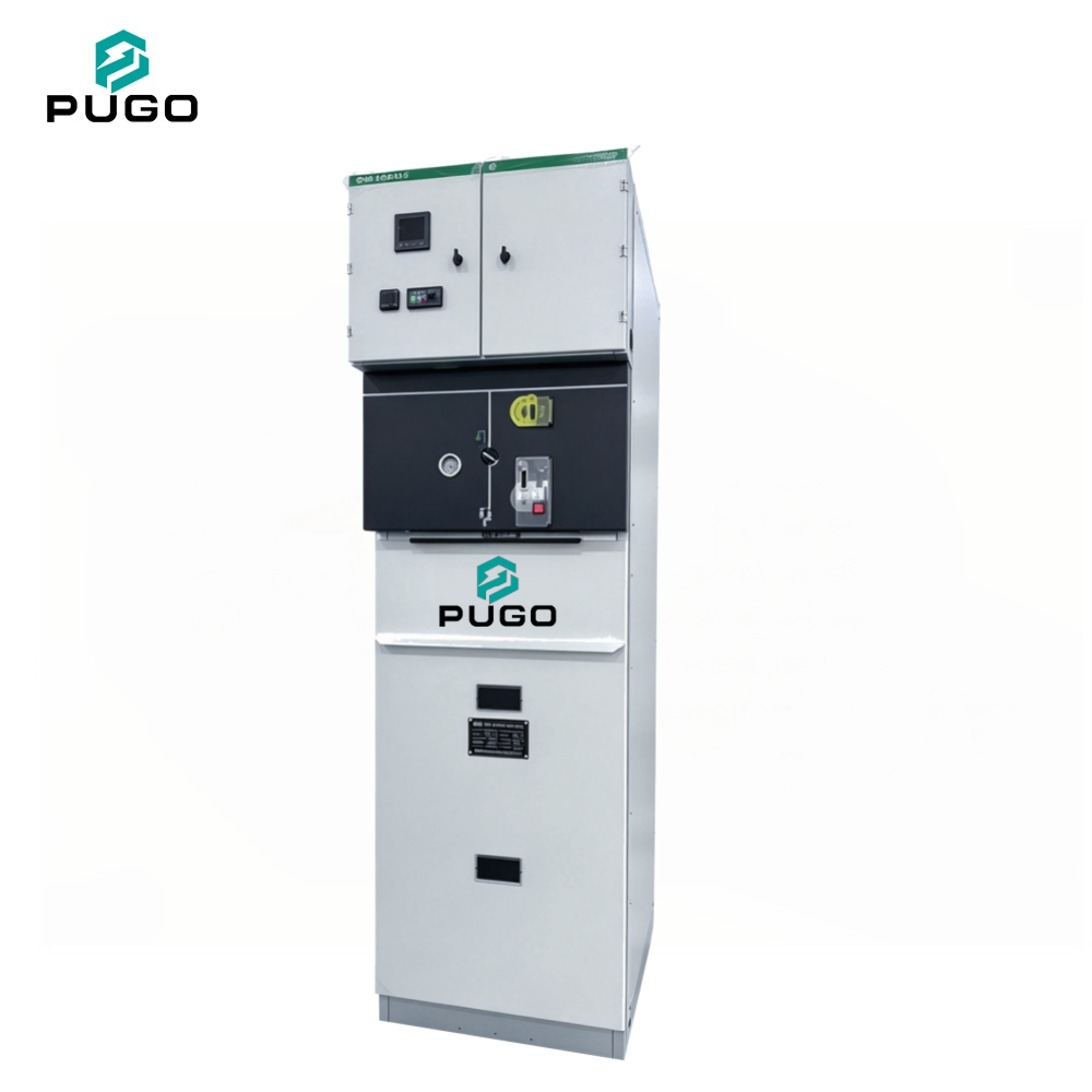 PUGO 35KV VCB Switchgear Ring Main Unit RMU Medium Voltage Substation Power Distribution Panel Switchboard