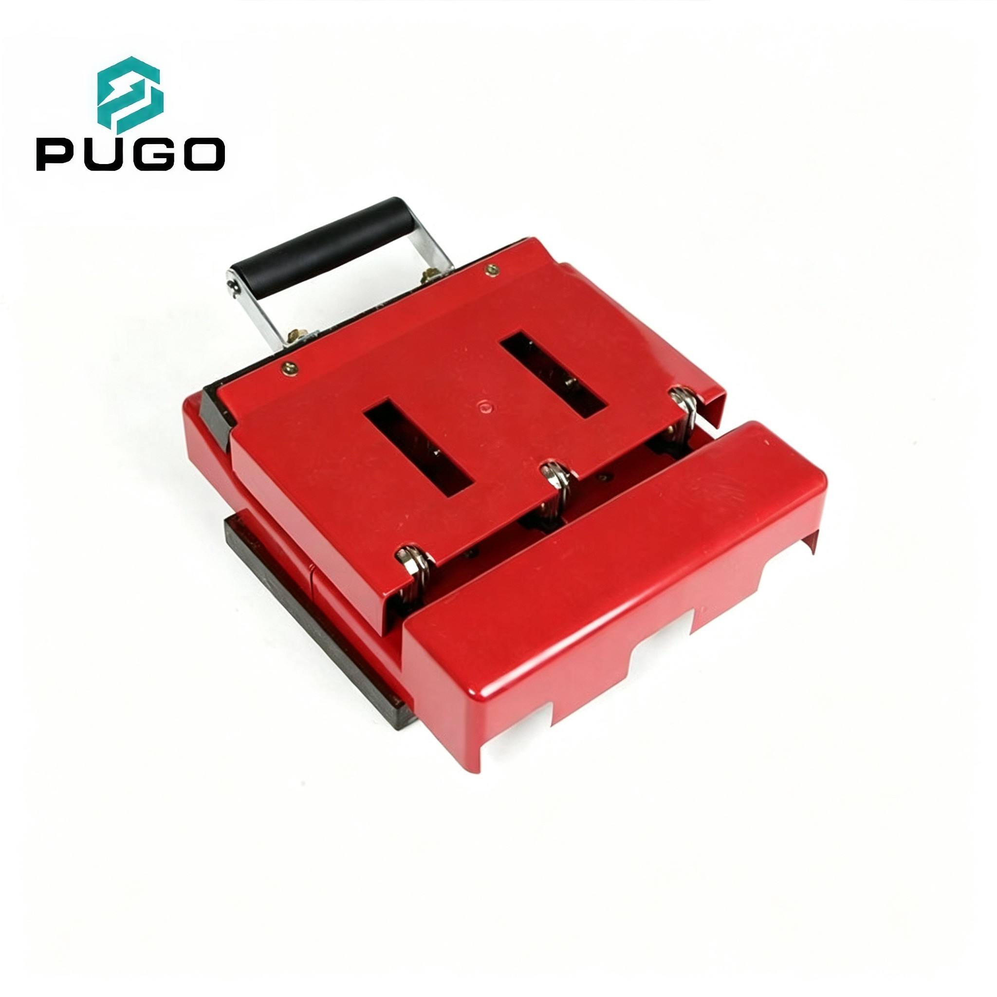 PUGO HD11F 600-38 1000A 380V 3 Pole Copper IP21 Open Type Knife Switch Central Lever Handle Isolating Disconnector