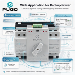 MORA 2P 63A Dual Power Automatic Transfer Switch (ATSE)