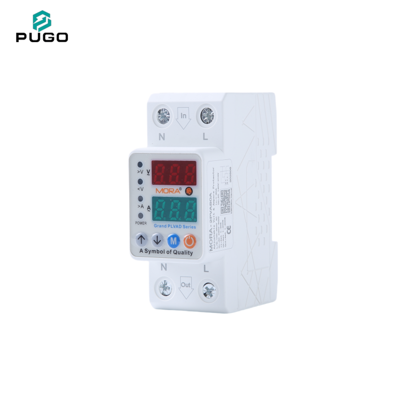 MORA PLVAD-M single-phase digital display self resetting over-voltage and over-current protector