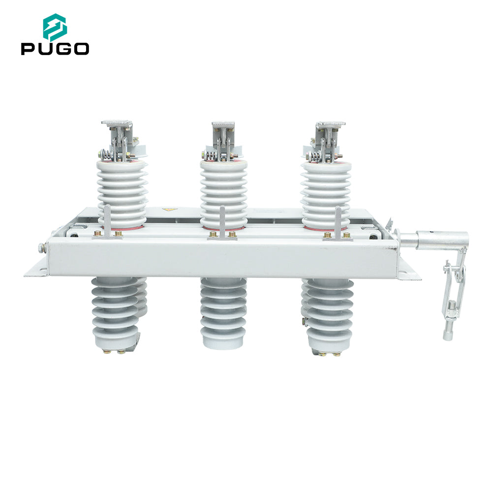 PUGO GN30-10 12kV Indoor Rotary High Voltage Disconnector Switches 630A 3-Pole Copper Industrial 50Hz
