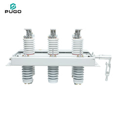 PUGO GN30-10 12kV Indoor Rotary High Voltage Disconnector Switches 630A 3-Pole Copper Industrial 50Hz