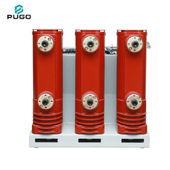 PUGAO VS1-12 1250A Three Phase 31.5kA Breaking Capacity 50Hz Fixed Indoor High Voltage Vacuum Circuit Breaker China Zhejiang