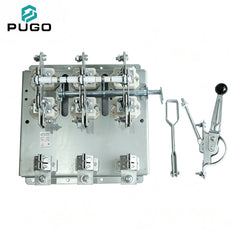 PUGO PNC-630-3 630A 380V 3 Pole Single Throw Open Type Fuse Switch Disconnector Copper Isolating Distribution Panel