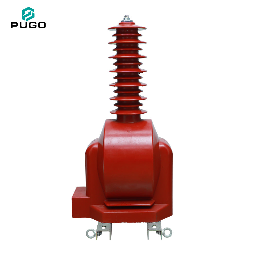 PUGO JDZXW-35R Cast Resin Outdoor Single Phase Voltage Transformer 35kV High Precision 0.2 Class 50Hz