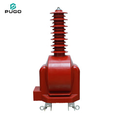 PUGO JDZXW-35R Cast Resin Outdoor Single Phase Voltage Transformer 35kV High Precision 0.2 Class 50Hz
