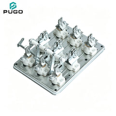 PUGO PNC-250-3 3P 250A 380V Copper Fuse Disconnector Double Throw Knife Switch Open Type Isolator Distribution Panel