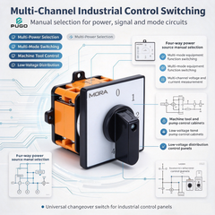 MORA LW-K series universal transfer switch 32A-2P (0-1-2-3-4 five gears)