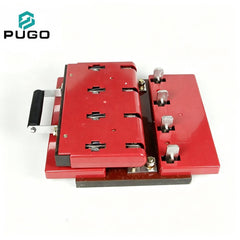 PUGO HS11F-600-48 600A 4P Double Throw Changeover Copper Knife Switch 690V with Red Cover