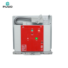 PUGAO VS1-12 Three Phase Withdrawable High Voltage Vacuum Circuit Breaker 12kV 630A/1250A 40kA Breaking Capacity 50Hz CN/ZHE