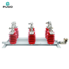 PUGO GN19-12 12kV 3-Pole Indoor High Voltage Copper 50Hz Industrial Use Disconnector Isolating Switch